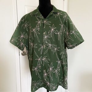 ASOS Men’s Casual Button Down Floral Island Shirt Large